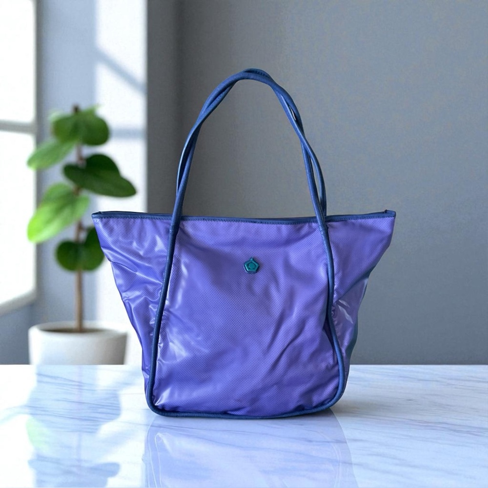 💖 Vibrant Purple & Blue Tote Bag • Gym/Everyday Carryall 💖